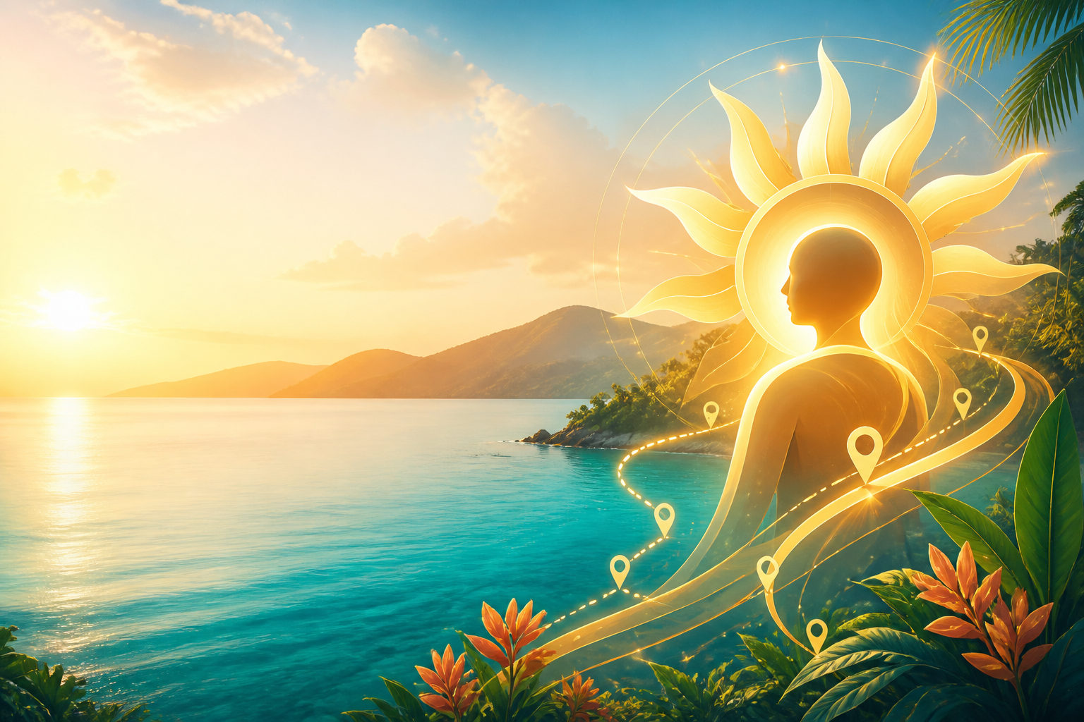 Sol Jamaica concierge guiding a journey across the island